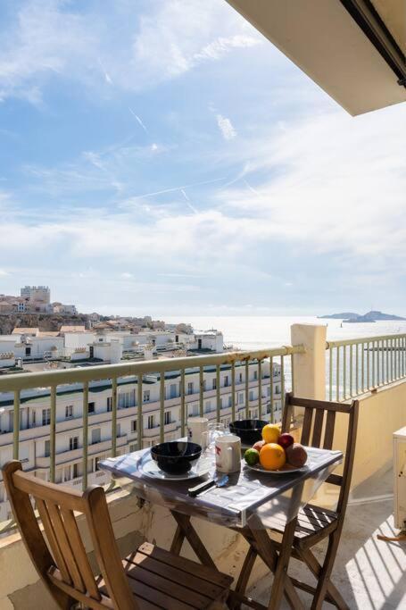 Vue Mer Plage Catalans Vieux Port Clim - 2 Chambres Marseilles Exterior foto