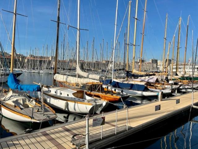 Vue Mer Plage Catalans Vieux Port Clim - 2 Chambres Marseilles Exterior foto