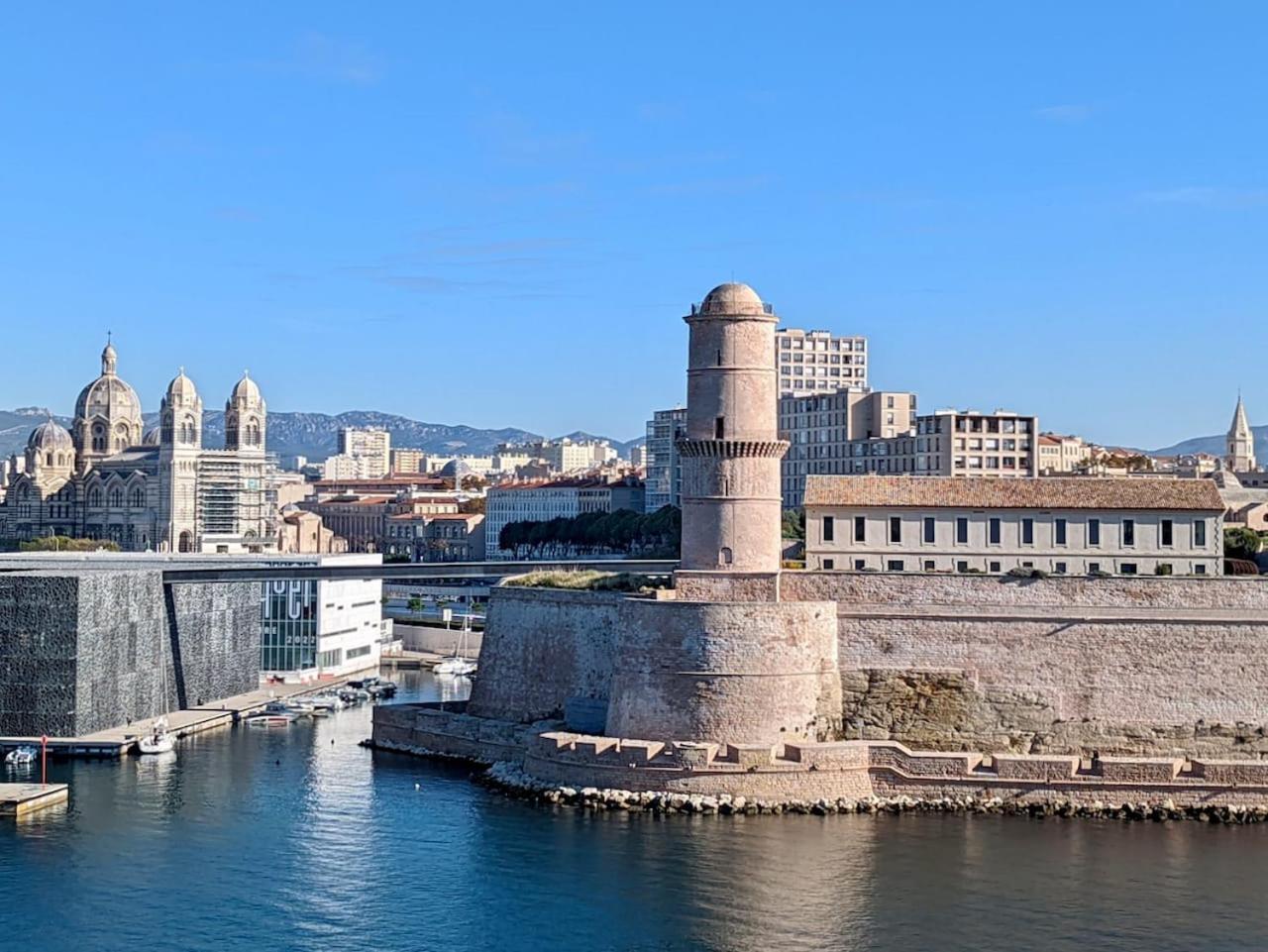 Vue Mer Plage Catalans Vieux Port Clim - 2 Chambres Marseilles Exterior foto