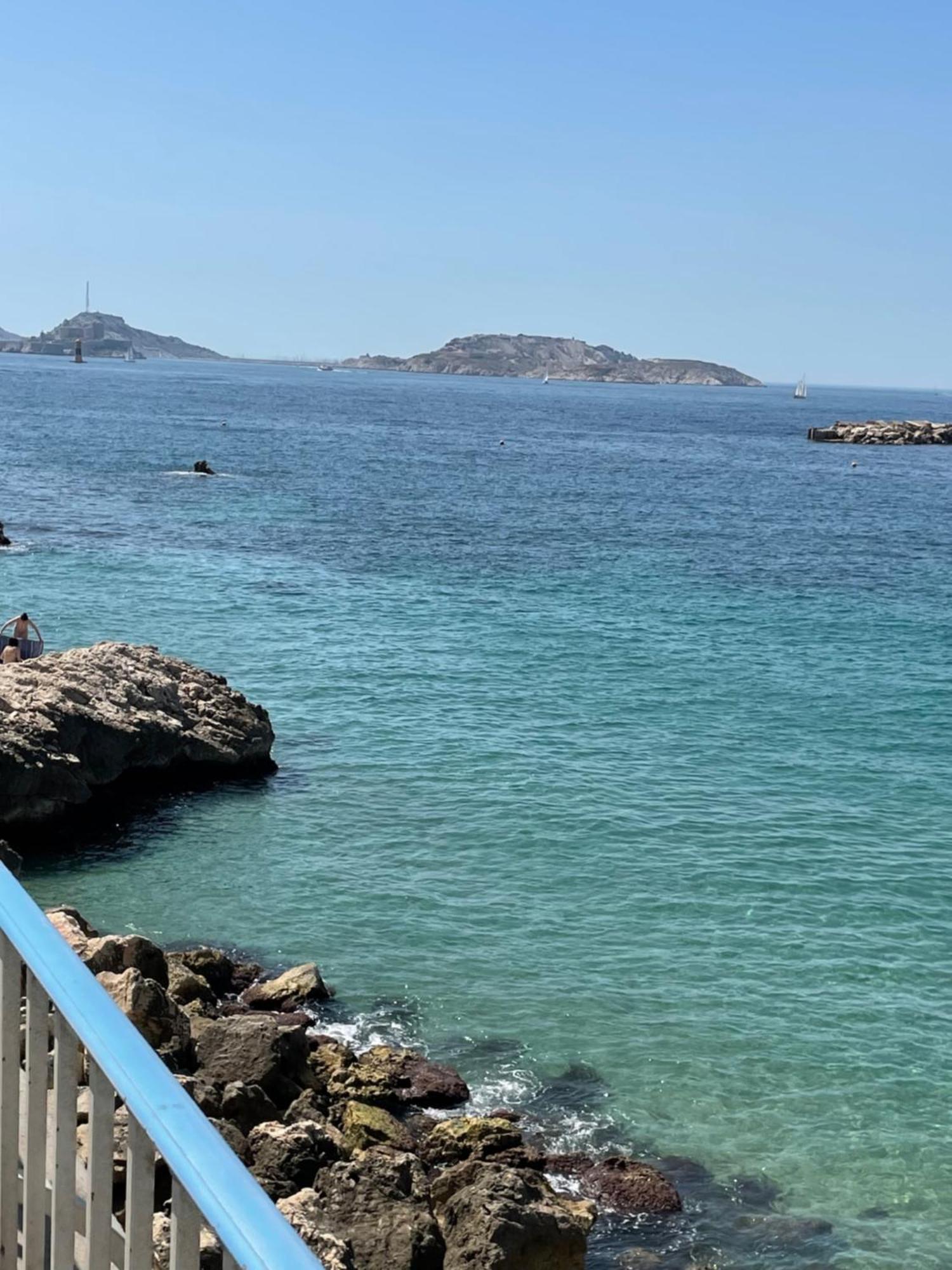 Vue Mer Plage Catalans Vieux Port Clim - 2 Chambres Marseilles Exterior foto