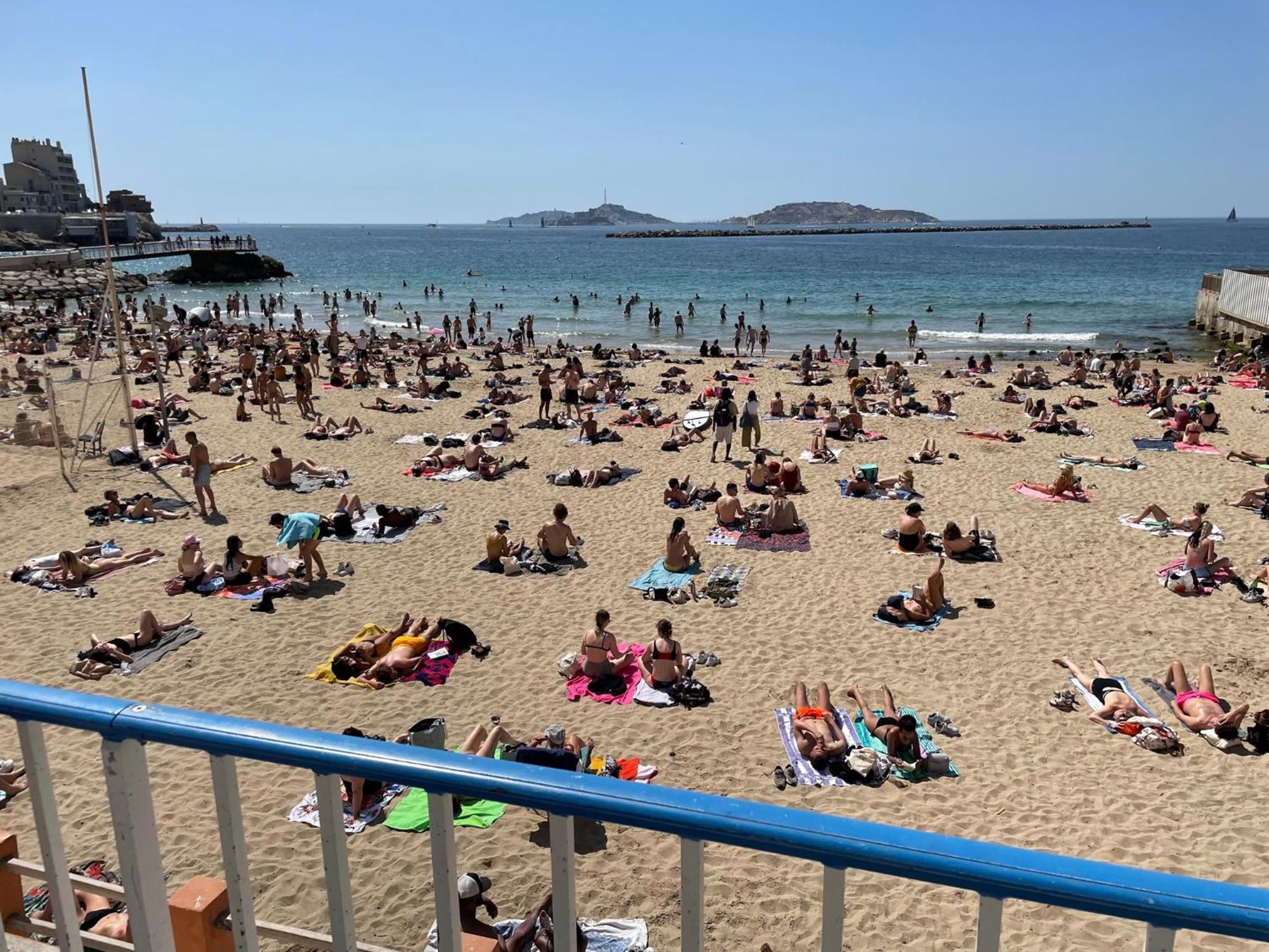Vue Mer Plage Catalans Vieux Port Clim - 2 Chambres Marseilles Exterior foto