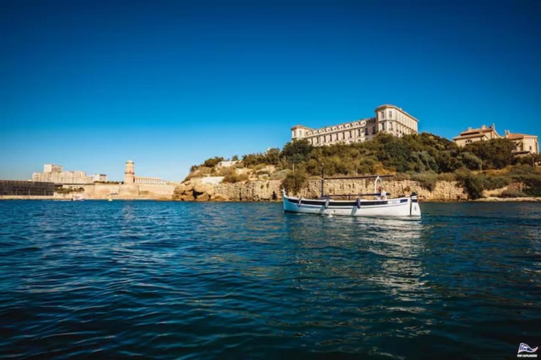 Vue Mer Plage Catalans Vieux Port Clim - 2 Chambres Marseilles Exterior foto